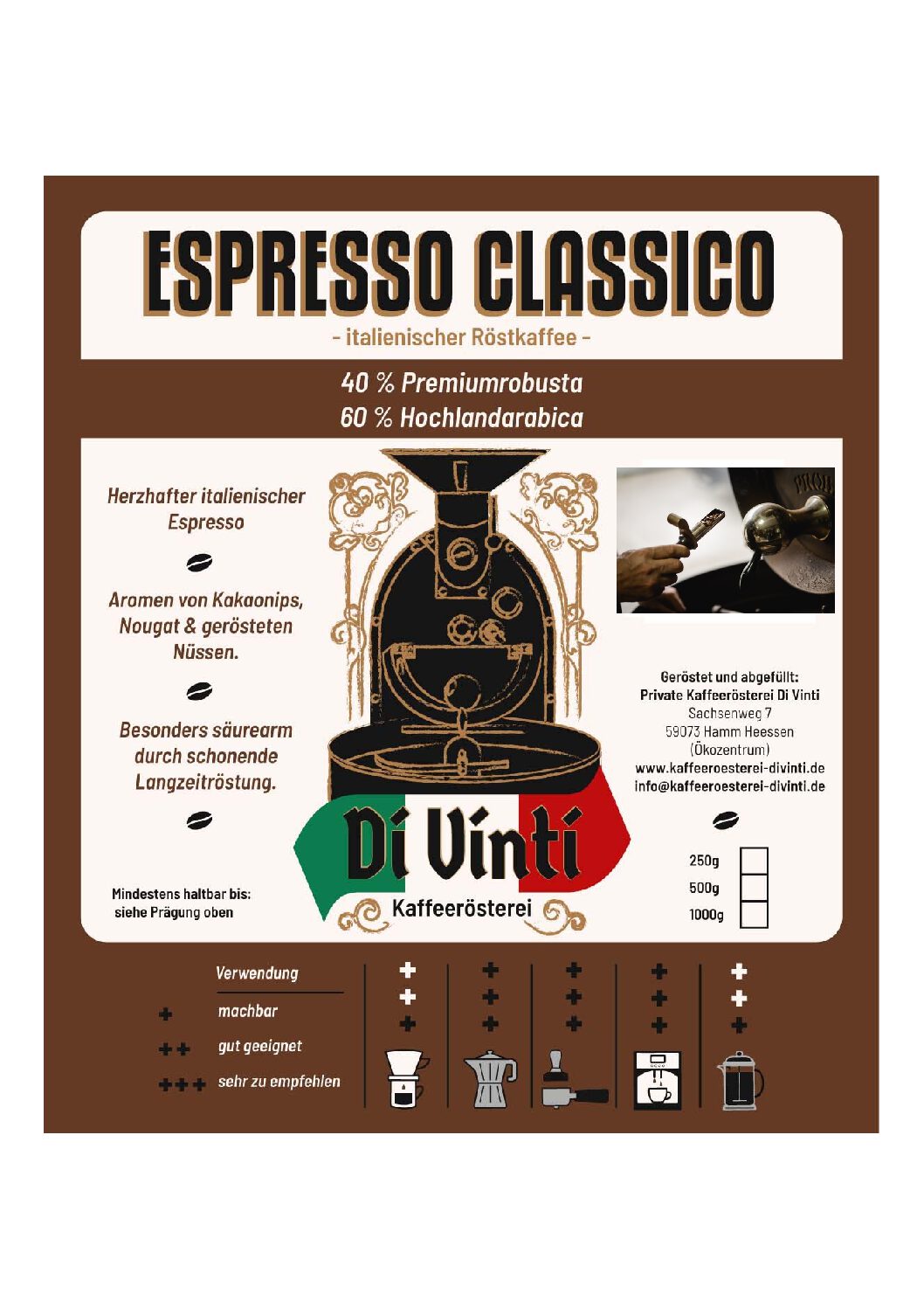 espresso-Giuseppee-pdf Espresso Classico - Italienische Espressomischung – Bild 1